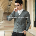 man's cashmere knitting cardigan